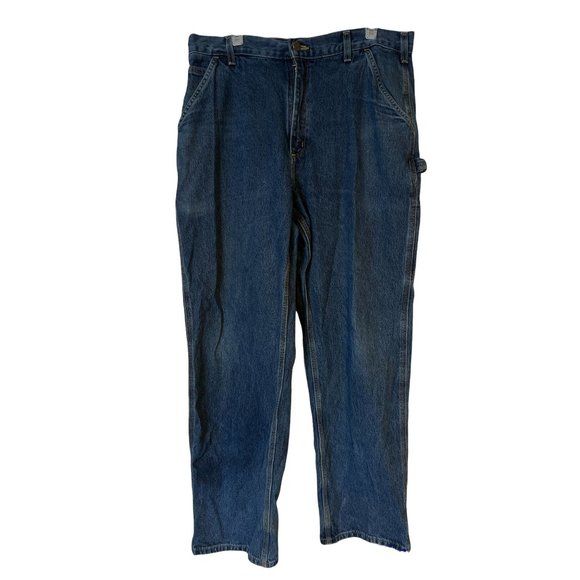 Carhartt Jeans Carhartt Blue Jeans Carpenter Mens 36 X 32 Loose Fit